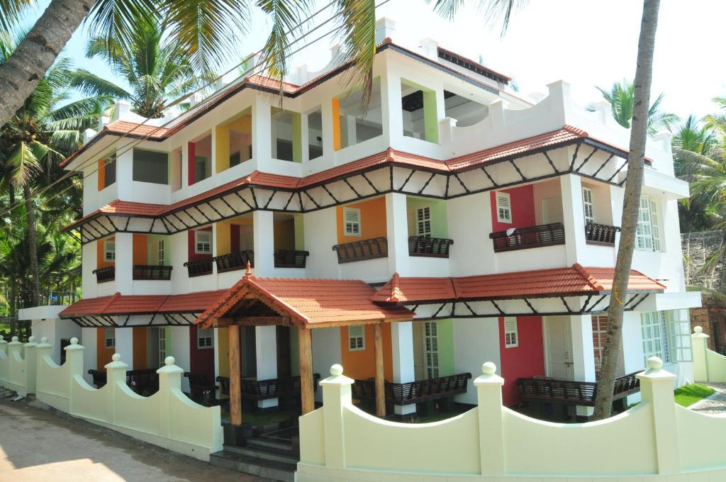 Palm Tree Anex Hotel Varkala Bagian luar foto